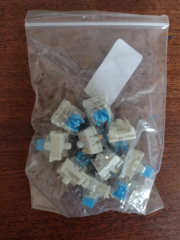 10 Switch Blue Para Teclado Mecânico - Imagem 6