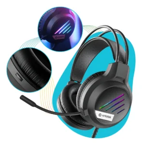 Fone De Ouvido Headset Gamer Led Rgb Pc Computador Videogame